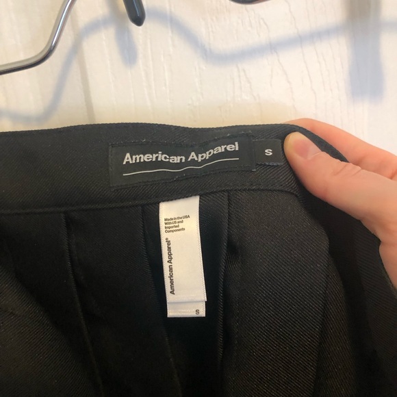 American Apparel Black Tennis Skirt Size S - Picture 3 of 4